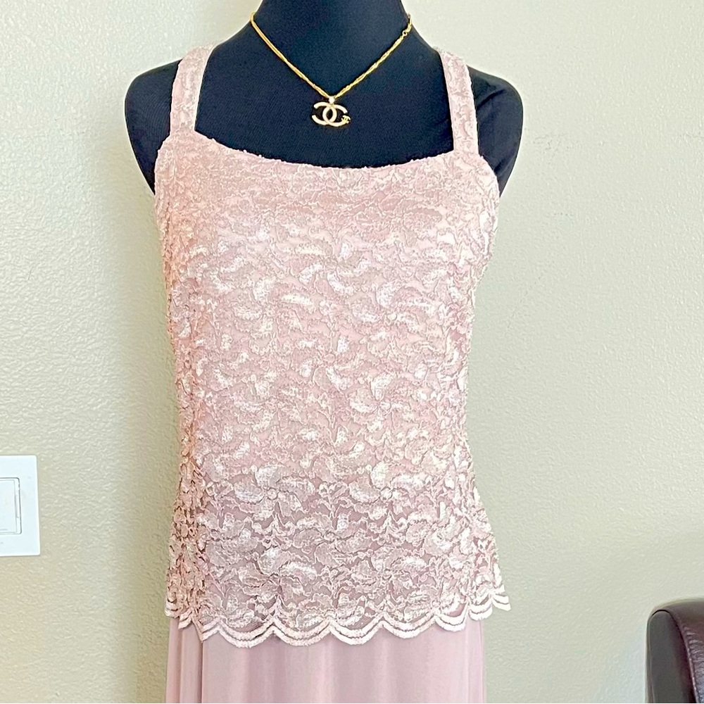 Dark champagne color dress